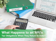 What Happens to an NRI's Tax Obligations When They Return to India?